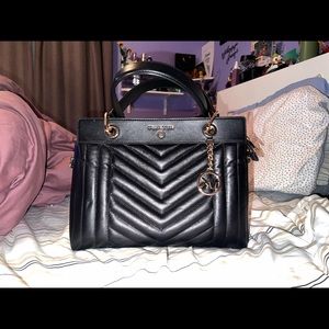 Michael kors quilted leather purse